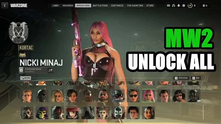 MW2 UNLOCK ALL