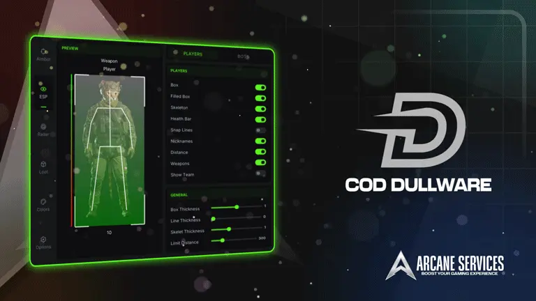 BO7/WarZone Dullware | Legit Play Menu