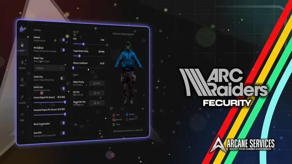 Arc Raiders Menu | Fecurity