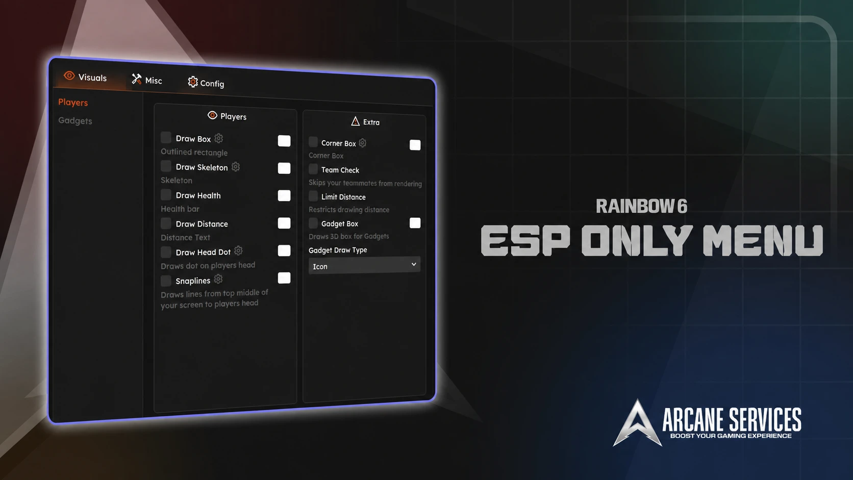 Rainbow R6 Menu (ESP ONLY)